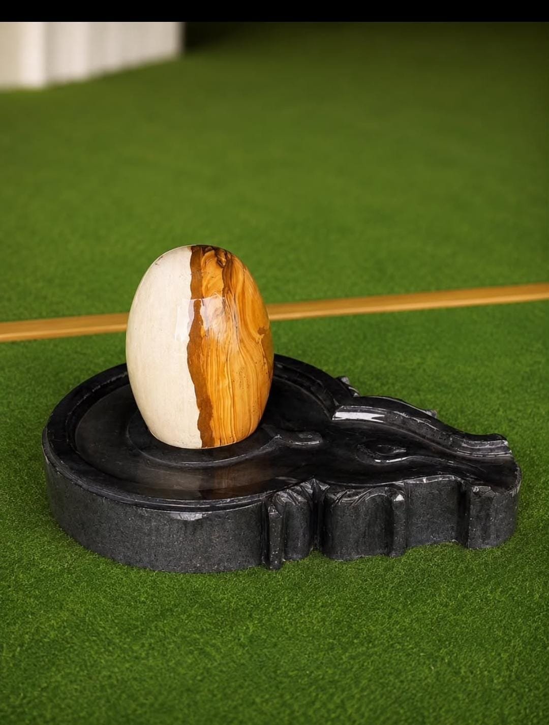 1 feet ardhnarishwar shivling with 2 feet jaldhari